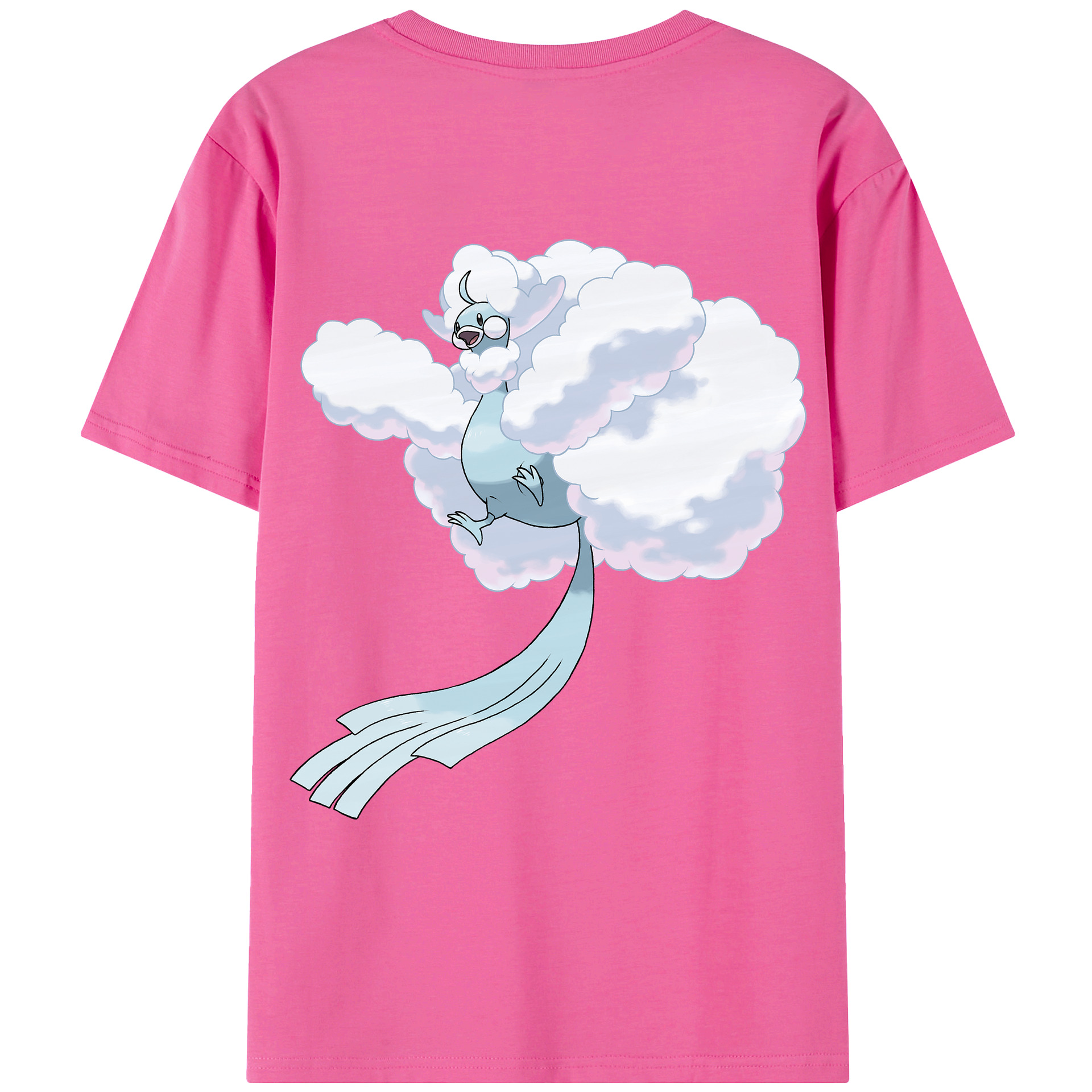 （画像用） ポケットモンスター Pokémon レディース半袖Tシャツ(バックプリント)